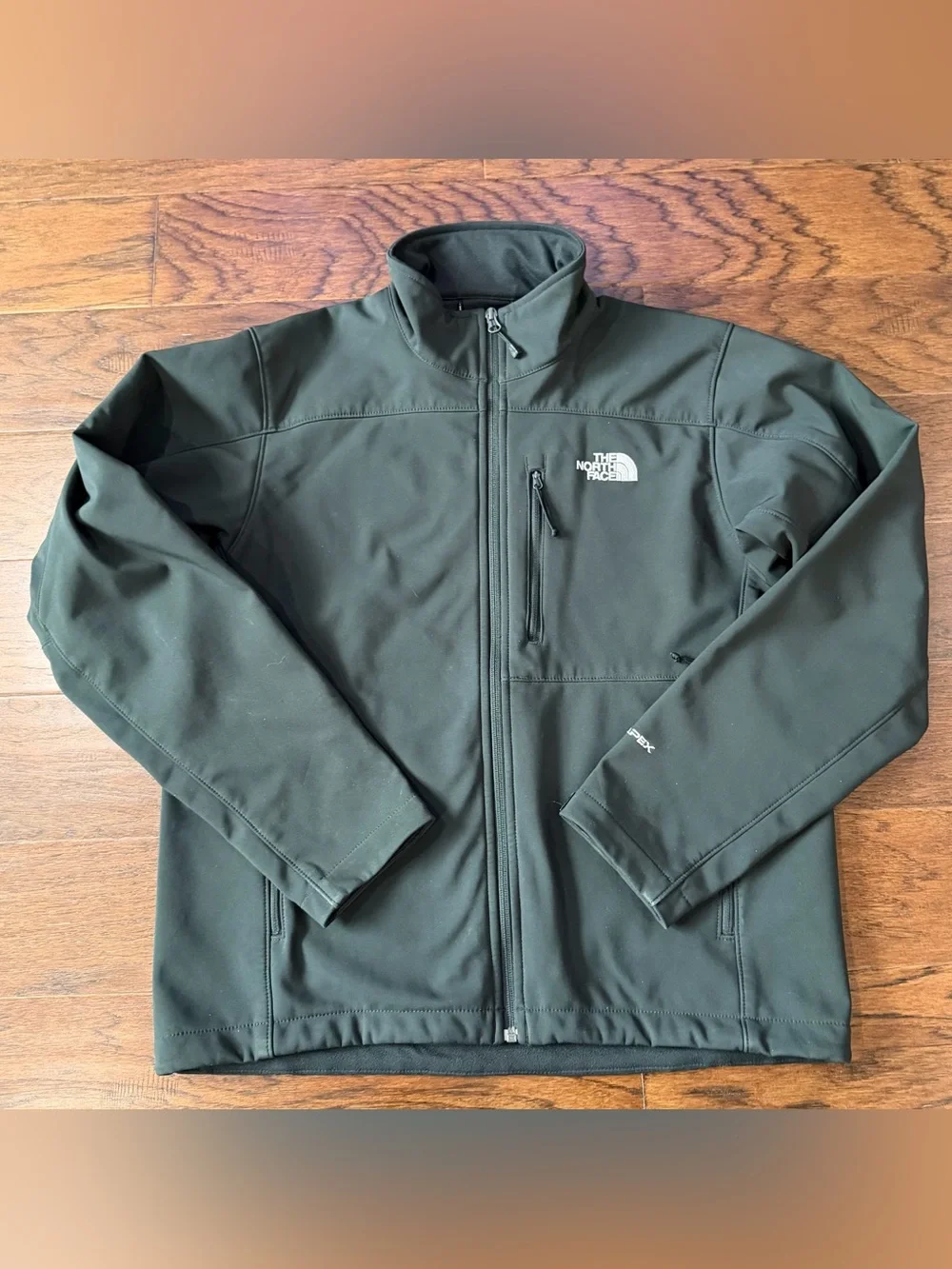 The North Face Apex Bionic 3 Jacket Mens Size Medium Black Full Zip